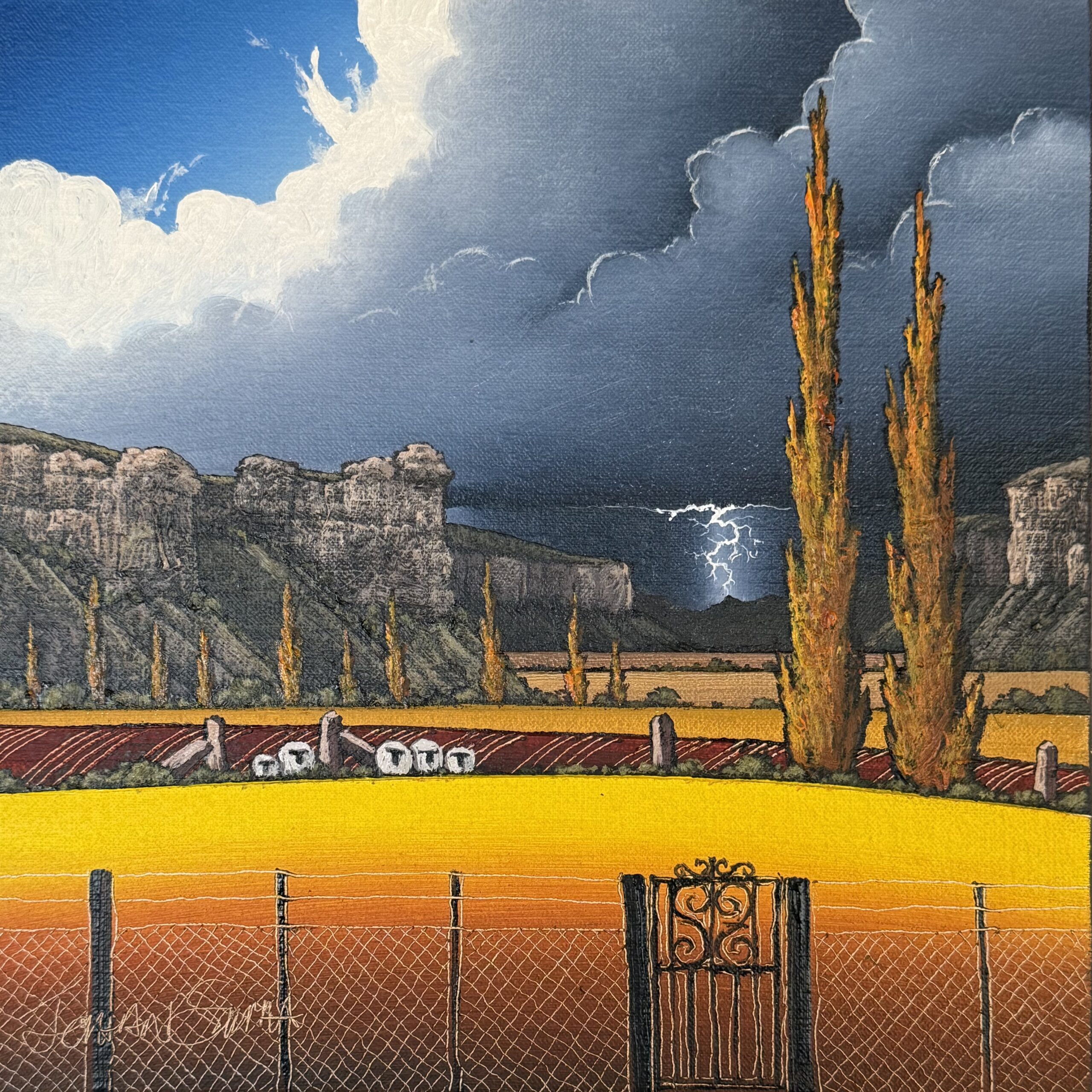 JS4190 25 X 25 AUTUMN LIGHTNING CLARENS - IPHONE - DD